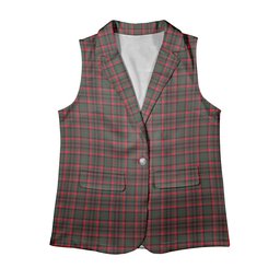 ScotsTee Shop Scottish Cumming Hunting Modern Women's Tartan Sleeveless Blazer Suit Vest