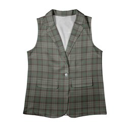 ScotsTee Shop Scottish Cochrane Hunting (1) Women's Tartan Sleeveless Blazer Suit Vest
