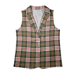 ScotsTee Shop Scottish Carnegie Dress Ancient Women's Tartan Sleeveless Blazer Suit Vest