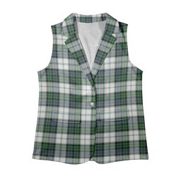 ScotsTee Shop Scottish Campbell of Cawdor Dress Ancient Women's Tartan Sleeveless Blazer Suit Vest