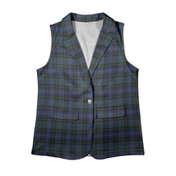 ScotsTee Shop Scottish Cargill Women's Tartan Sleeveless Blazer Suit Vest