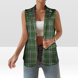 ScotsTee Shop Scottish Cape Breton Provincial Ancient Women's Tartan Sleeveless Blazer Suit Vest