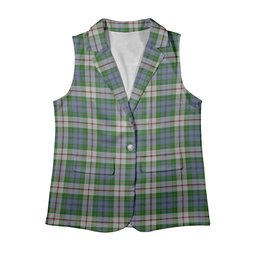 ScotsTee Shop Scottish Coulter Dress Women's Tartan Sleeveless Blazer Suit Vest