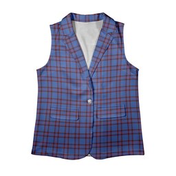 ScotsTee Shop Scottish Elliot Modern Women's Tartan Sleeveless Blazer Suit Vest