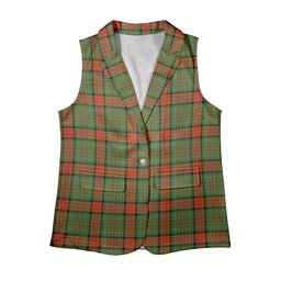 ScotsTee Shop Scottish Dalrymple of Castleton #2 Ancient Women's Tartan Sleeveless Blazer Suit Vest