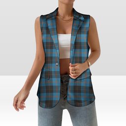 ScotsTee Shop Scottish Gardyne Women's Tartan Sleeveless Blazer Suit Vest