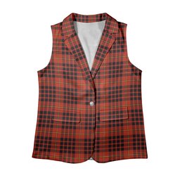 ScotsTee Shop Scottish Donald of Ardnamurchan Ancient Women's Tartan Sleeveless Blazer Suit Vest