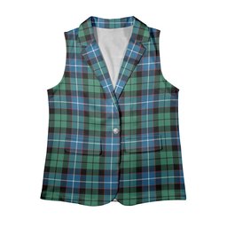 ScotsTee Shop Scottish Galbraith Ancient Women's Tartan Sleeveless Blazer Suit Vest