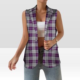 ScotsTee Shop Scottish Dunlop Dress Women's Tartan Sleeveless Blazer Suit Vest
