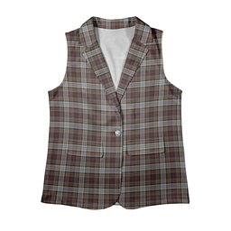 ScotsTee Shop Scottish Douglas Ancient Dress Women's Tartan Sleeveless Blazer Suit Vest