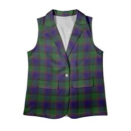 ScotsTee Shop Scottish Gammell 1978 Women's Tartan Sleeveless Blazer Suit Vest