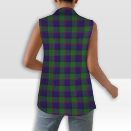 ScotsTee Shop Scottish Gammell 1978 Women's Tartan Sleeveless Blazer Suit Vest