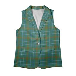 ScotsTee Shop Scottish Edmonstone Ancient Women's Tartan Sleeveless Blazer Suit Vest