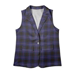 ScotsTee Shop Scottish Dunlop Women's Tartan Sleeveless Blazer Suit Vest