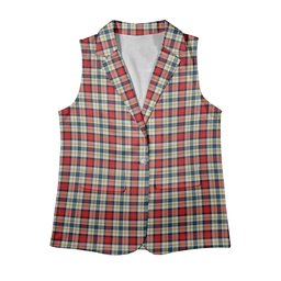 ScotsTee Shop Scottish Dundee Dress Women's Tartan Sleeveless Blazer Suit Vest