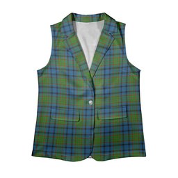 ScotsTee Shop Scottish Gillies 2 Women's Tartan Sleeveless Blazer Suit Vest