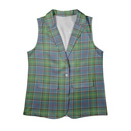 ScotsTee Shop Scottish Dalrymple SC Women's Tartan Sleeveless Blazer Suit Vest