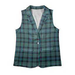 ScotsTee Shop Scottish Fleming Ancient Women's Tartan Sleeveless Blazer Suit Vest