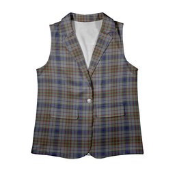ScotsTee Shop Scottish Gayre Hunting Women's Tartan Sleeveless Blazer Suit Vest