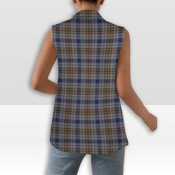 ScotsTee Shop Scottish Gayre Hunting Women's Tartan Sleeveless Blazer Suit Vest