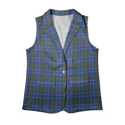 ScotsTee Shop Scottish Edmonstone Women's Tartan Sleeveless Blazer Suit Vest