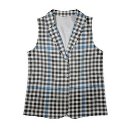 ScotsTee Shop Scottish Gladstanes Ancient Women's Tartan Sleeveless Blazer Suit Vest