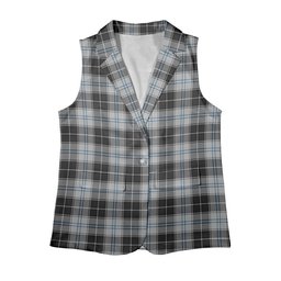 ScotsTee Shop Scottish Forbes Dress Originaux Women's Tartan Sleeveless Blazer Suit Vest