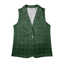 ScotsTee Shop Scottish Dunbar Hunting Women's Tartan Sleeveless Blazer Suit Vest