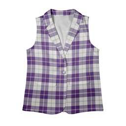 ScotsTee Shop Scottish Dunlop Dress Modern Women's Tartan Sleeveless Blazer Suit Vest