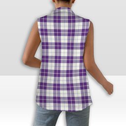 ScotsTee Shop Scottish Dunlop Dress Modern Women's Tartan Sleeveless Blazer Suit Vest