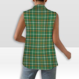 ScotsTee Shop Scottish Forrester Hunting Ancient Women's Tartan Sleeveless Blazer Suit Vest