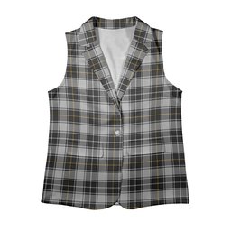 ScotsTee Shop Scottish MacFie of Colonsay Dress Women's Tartan Sleeveless Blazer Suit Vest