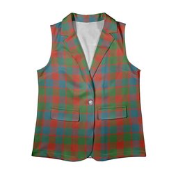 ScotsTee Shop Scottish McGowan Ancient Women's Tartan Sleeveless Blazer Suit Vest