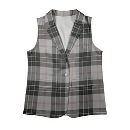 ScotsTee Shop Scottish MacPherson Dress Women's Tartan Sleeveless Blazer Suit Vest