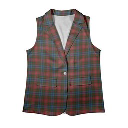 ScotsTee Shop Scottish Wilson Janet 2 Women's Tartan Sleeveless Blazer Suit Vest