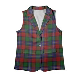 ScotsTee Shop Scottish Kilgour Women's Tartan Sleeveless Blazer Suit Vest