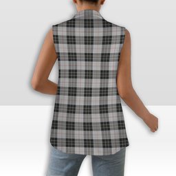 ScotsTee Shop Scottish McPherson Dress Women's Tartan Sleeveless Blazer Suit Vest
