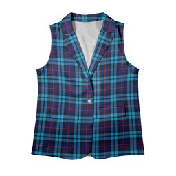 ScotsTee Shop Scottish McCorquodale SC Women's Tartan Sleeveless Blazer Suit Vest