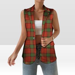 ScotsTee Shop Scottish Maxwell Ancient Women's Tartan Sleeveless Blazer Suit Vest