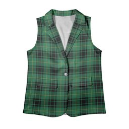 ScotsTee Shop Scottish McArthur Ancient Women's Tartan Sleeveless Blazer Suit Vest