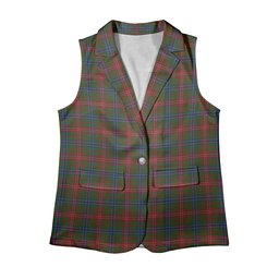 ScotsTee Shop Scottish Wilson Janet Women's Tartan Sleeveless Blazer Suit Vest