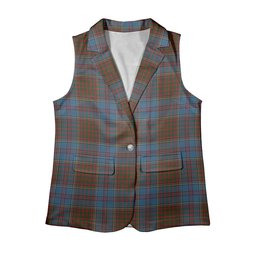 ScotsTee Shop Scottish MacGregor Hastie Women's Tartan Sleeveless Blazer Suit Vest