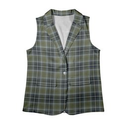 ScotsTee Shop Scottish MacBean Hunting Women's Tartan Sleeveless Blazer Suit Vest