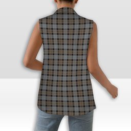 ScotsTee Shop Scottish MacKay Weathered Women's Tartan Sleeveless Blazer Suit Vest