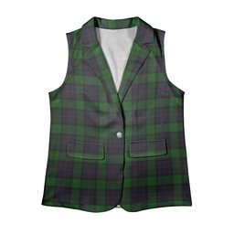 ScotsTee Shop Scottish MacWilliam (Williamson) Women's Tartan Sleeveless Blazer Suit Vest
