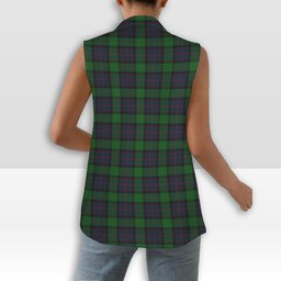 ScotsTee Shop Scottish MacWilliam (Williamson) Women's Tartan Sleeveless Blazer Suit Vest