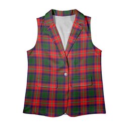 ScotsTee Shop Scottish Roxburgh District Women's Tartan Sleeveless Blazer Suit Vest