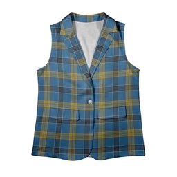 ScotsTee Shop Scottish Laing Women's Tartan Sleeveless Blazer Suit Vest
