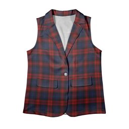 ScotsTee Shop Scottish McLachlan Women's Tartan Sleeveless Blazer Suit Vest