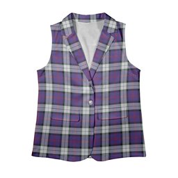 ScotsTee Shop Scottish Sinclair Dress (Dance) Modern Clan Women's Tartan Sleeveless Blazer Suit Vest